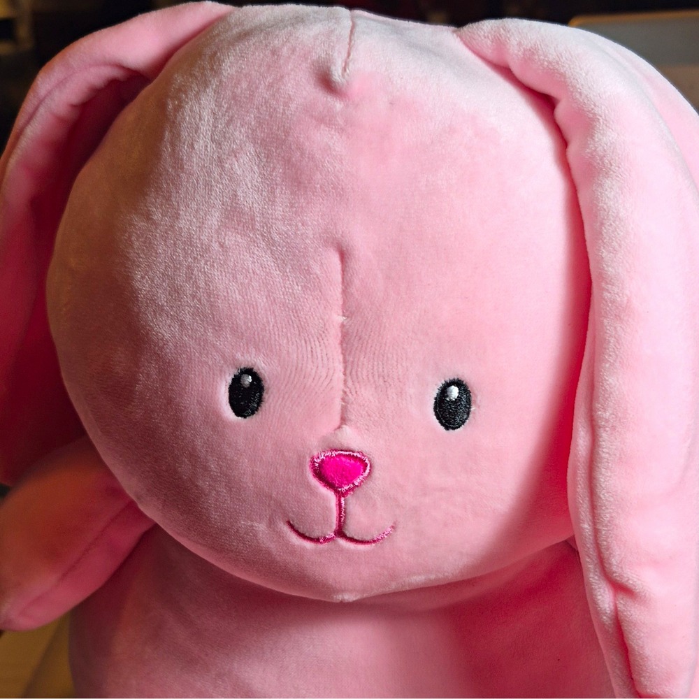 Animal Adventure Lt Pink Bunny Plush Stuffed Animal 2024 MPN 1229 so soft cuddly
